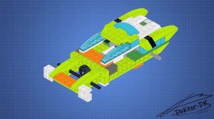 Модель «Спорткар». Инструкция по сборке. LEGO WeDo 2.0.