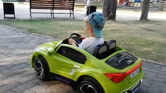Детский ЭЛЕКТРОМОБИЛЬ с пультом управления ? Electric baby car #Автомобили #Транспорт смотреть онлайн