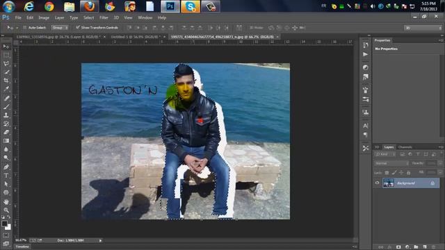 Watercolor Effect In Photoshop CC ( GastonDesignsHD) Voiced Tutorial смотреть онлайн