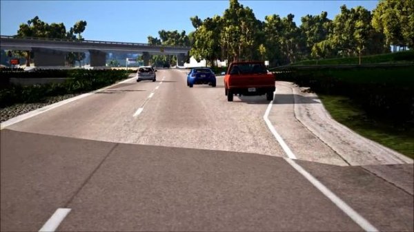 BeamNG Drive - Reckless Driving and Traffic Crashes