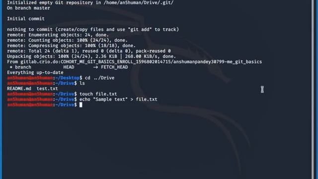Using Git to create a simpler version of Google Drive(Demonstration). смотреть онлайн