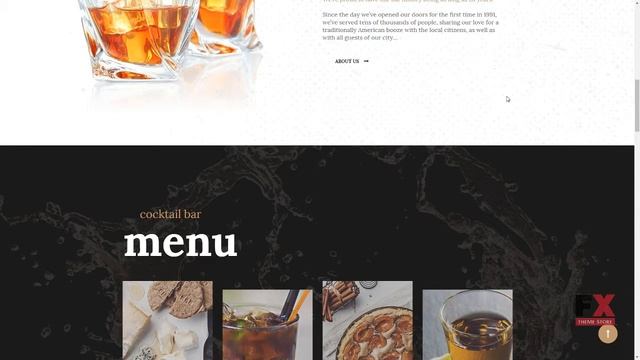 Cocktail Bar Moto CMS HTML Template TMT Jerred Suharto смотреть онлайн