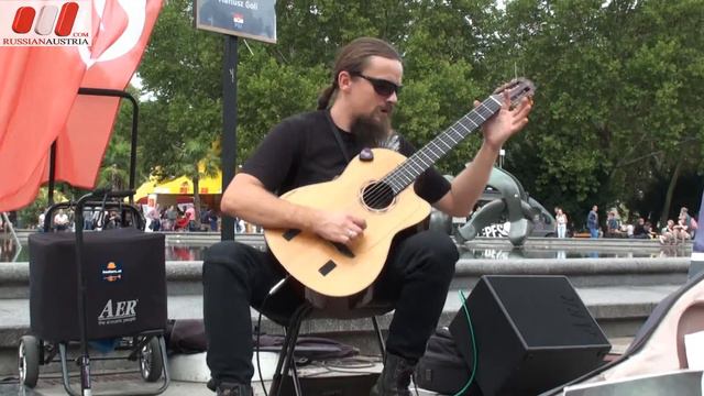 24 Mariusz Goli (Poland) Best Guitar Player! Buskers Festival Vienna By RussianAustria.com