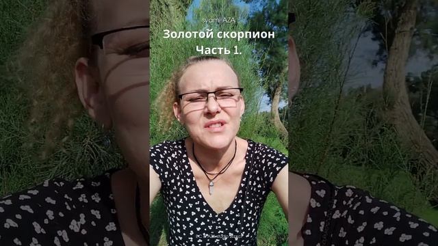 Золотой скорпион-часть 1: Хроники Свами АЗА #послание #сон #прогулка @svami-aza смотреть онлайн