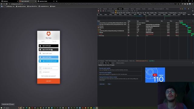 React OAuth Example смотреть онлайн