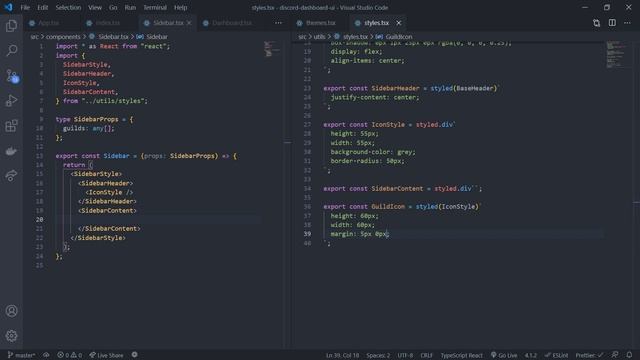 Discord Dashboard w/ React #1 - Building Our User Interface смотреть онлайн