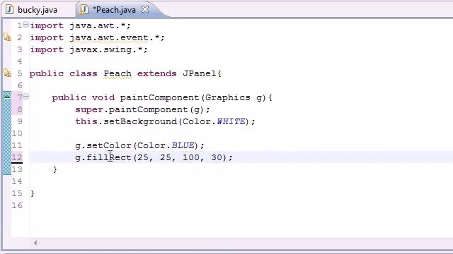 Java Programming Tutorial 84 Drawing Graphics смотреть онлайн