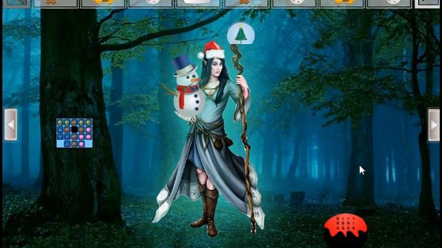 christmas wizard forest escape video walkthrough смотреть онлайн
