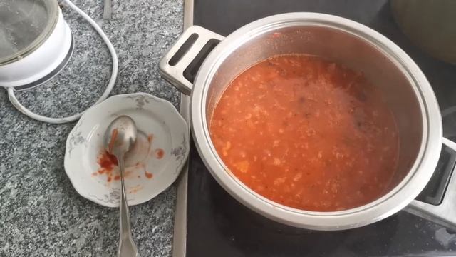 Помощь худеющим. Быстро, полезно. Овощной суп.