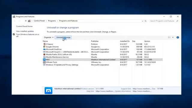 How To Uninstall Maxthon Cloud Browser смотреть онлайн