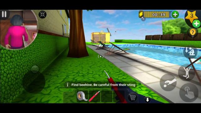 SCARY TEACHER 3D Chapter 1 Level 14 Ruin The Parcel смотреть онлайн