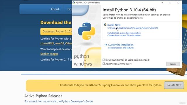 Installing Python on Windows смотреть онлайн