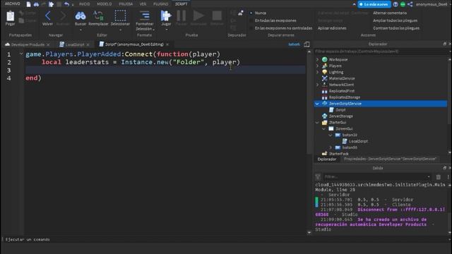 PRODUCTOS DE DESARROLLADOR | DEVELOPER PRODUCTS | PROGRAMACIÓN AVANZADA EN ROBLOX STUDIO | BRISIMB1 смотреть онлайн