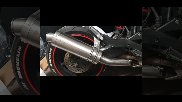 Honda Hornet 600 Mit Storm GP Auspuff
