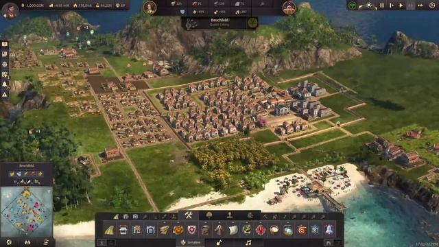 Anno 1800 | Big city life | New World Timelapse смотреть онлайн