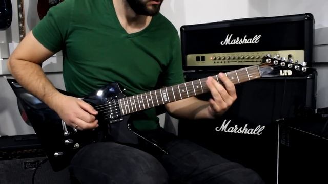ESP LTD EX 50 BLK - Demo Guitar смотреть онлайн
