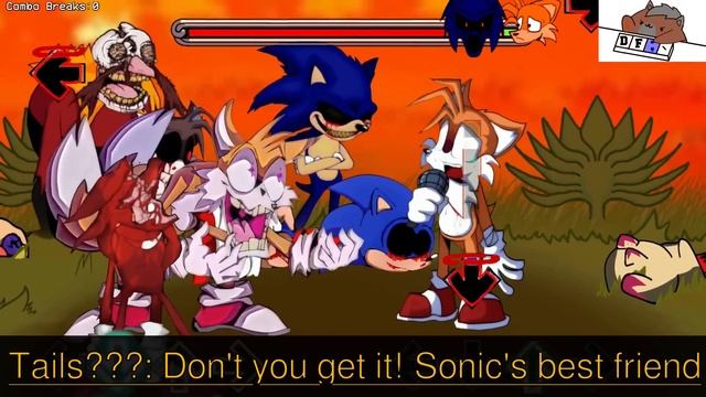 Chasing - Origin of Tails.EXE But Everyone Sings HD ❰Dialogue & 240FPS❱ смотреть онлайн