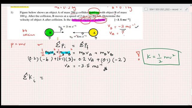 3.2 Conservation of Linear Momentum (Part 1) смотреть онлайн