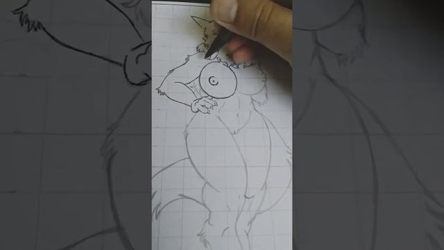 Adult Cartoons(+18):Drawing a beautiful Female Wolf #10ksubs #furry #femalewolf смотреть онлайн
