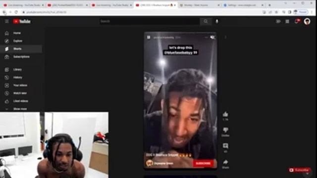 DDG Reacts To His Snippets On Live Pt2 смотреть онлайн