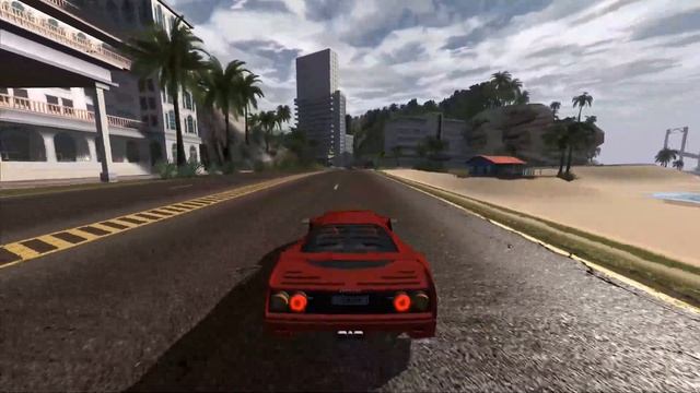 1987 Ferrari F40 / Hawaii (mods) - World Racing 2 смотреть онлайн