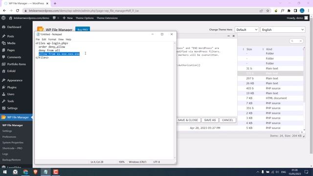 Restrict wp-admin access by ip | Allow deny htaccess #wordpress 84 смотреть онлайн