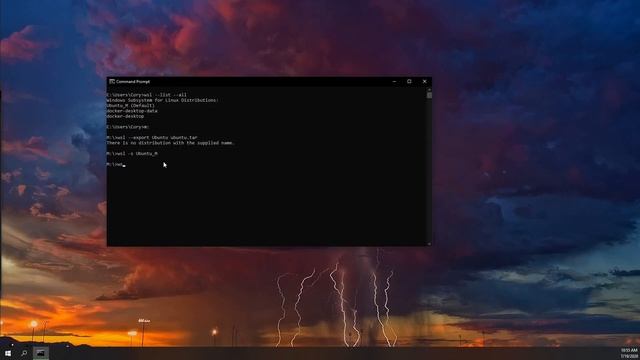 Moving Linux Distribution in WSL2 смотреть онлайн