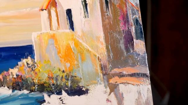 Christian Jequel Technique Jequel De Peinture Au Couteau