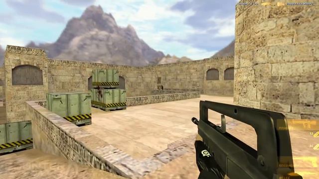 Как научиться стрелять и играть с FAMAS (фамасом) в CS 1.6 смотреть онлайн