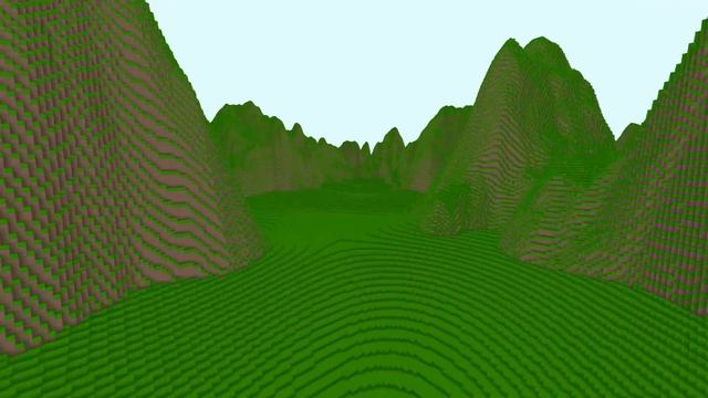 LWJGL 3 OpenGL - Voxel Game Smooth Flyover 1440p смотреть онлайн