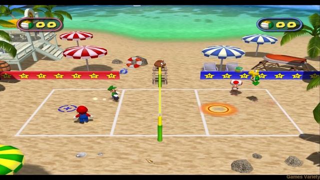 Mario Party 4 Volleyball Tournament - Mario & Luigi Vs All (Expert CPU) Gameplay смотреть онлайн