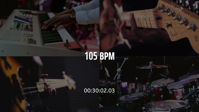 [ 105BPM ] 4 Beat Metronome - 1 hour Practice смотреть онлайн