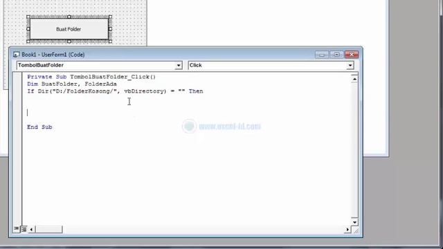 Cara Membuat Folder dengan VBA Cek Dulu PATH Nya смотреть онлайн
