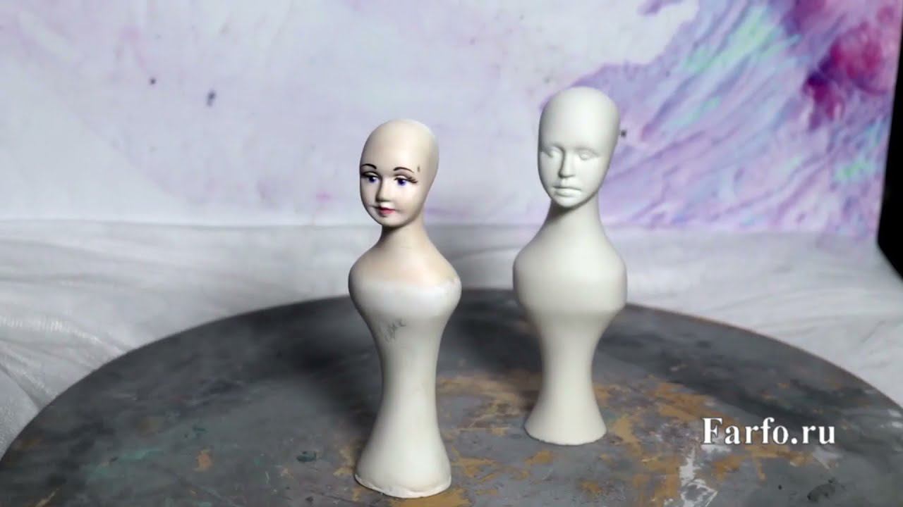 Кукольные головки заготовка смотреть онлайн