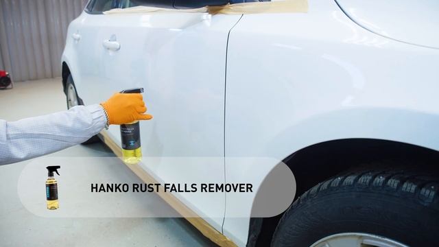 Очищаем кузов автомобиля от битумных и коррозионных окислений средствами HANKO смотреть онлайн