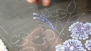 Видеоинструкция к образцу 0001 / люневильская вышивка мастер-класс