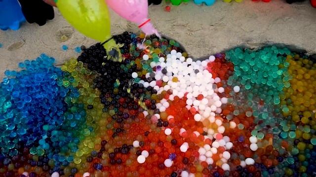 How to make Rainbow Elephant with Orbeez Colorful from Coca Cola, Pepsi, Popular Sodas & Mentos смотреть онлайн
