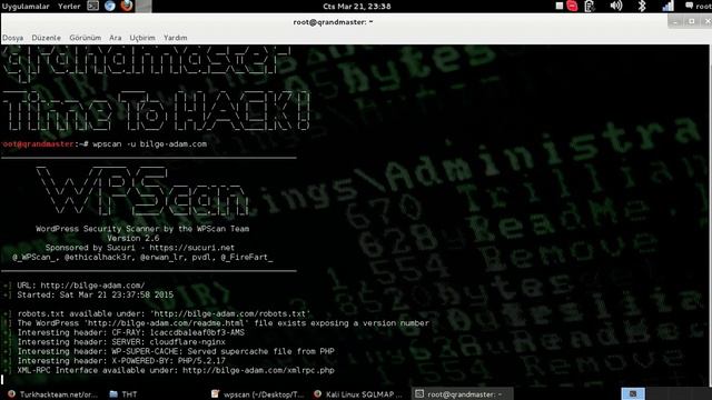 Kali Linux - WPScan Kullanımı смотреть онлайн