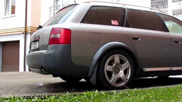 Прямоточный выхлоп на Audi A6 Allroad (C5) 2,5 TDI V6 смотреть онлайн