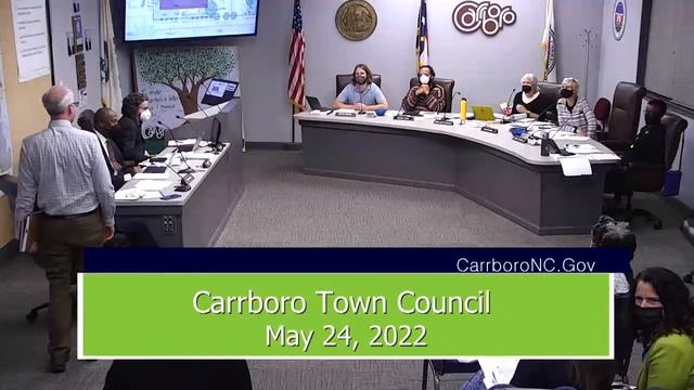 Carrboro Town Council Meeting May 24, 2022 смотреть онлайн