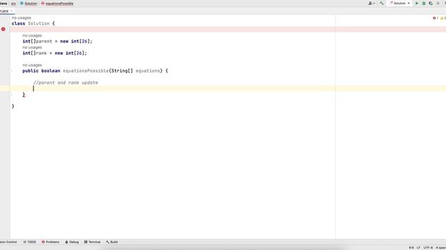 990. Satisfiability of Equality Equations | LeetCode Solution | Java Solution with Time Complexity смотреть онлайн