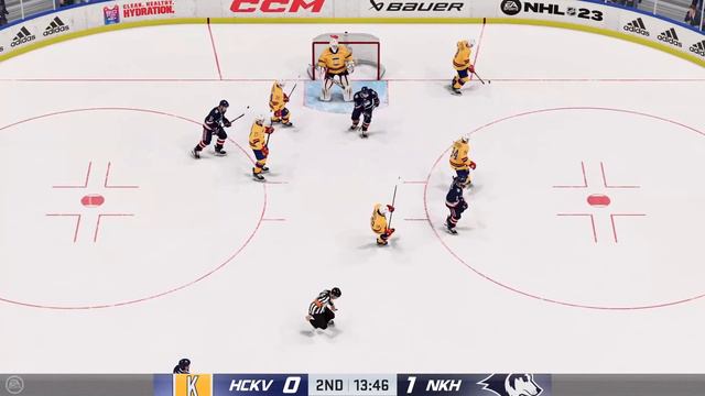 KHL - Neftekhmik Nizhnekamsk vs Khimik Voskresensk - Season 2022/23 - NHL 23 смотреть онлайн