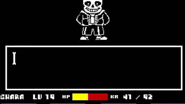 Undertale - Sans Fight (No HP Items)