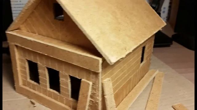 Диорама деревенского дома (часть 4) смотреть онлайн