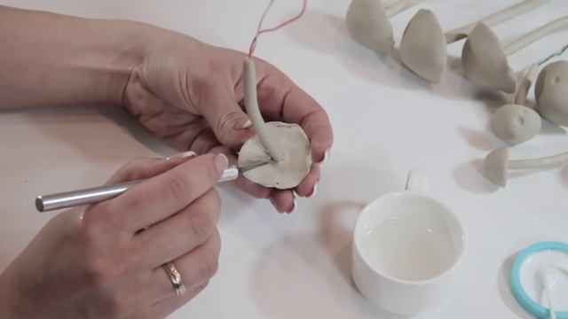 Светящиеся грибы ночник из полимерной глины _ Мастер Класс.mp4 смотреть онлайн