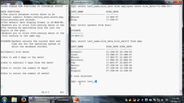 3.5 Date functions смотреть онлайн