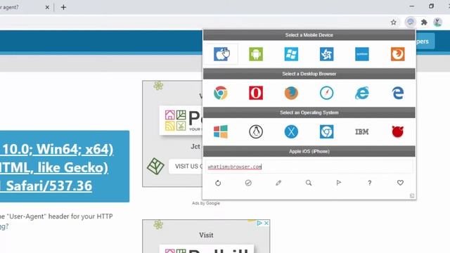 User-Agent Switcher - Browser Extension Review смотреть онлайн