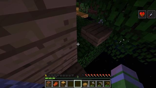 ?Майнкрафт, но гравитация вверх ногами