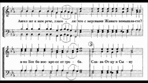 "Ангельский собор"(Тропари по Непорочных) гл.5, Киевс. распева в гарм.архим.Матфея(Мормыля)
