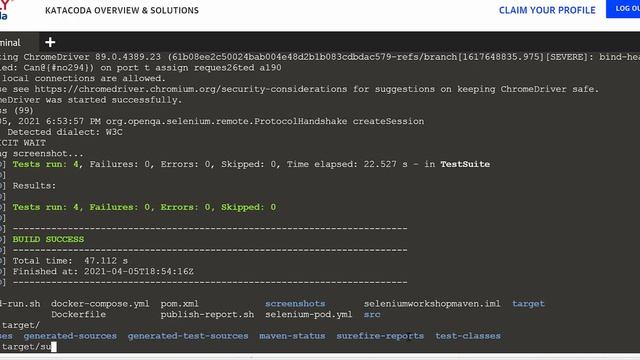 maven test in docker container смотреть онлайн